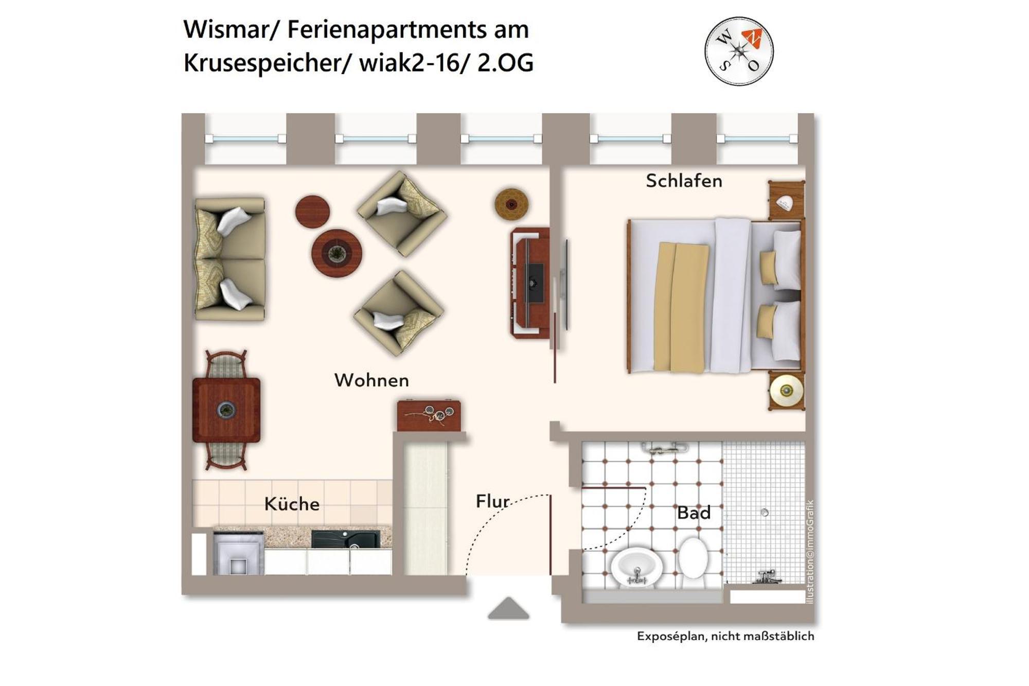 Ferienapartments Am Krusespeicher Ferienapartments Am Krusespeicher 2-16 Wißmar Kültér fotó